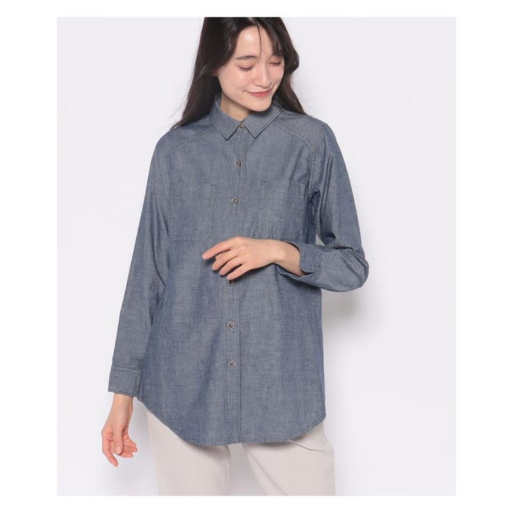 ロング丈ダンガリーシャツ | Leilian | 詳細画像10