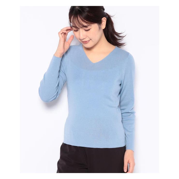 Vネックニット 品番 Lavw Leilian レリアン のレディースファッション通販 Shoplist ショップリスト