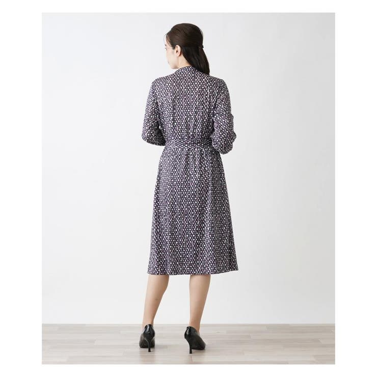 【美品】Leilian レリアン　レースタックワンピース　コットン　ゆったり 美品】Leilian レリアン レースタックワンピース コットン