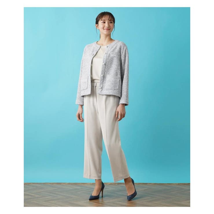 ノーカラージャケット | Leilian PLUS HOUSE | 詳細画像16