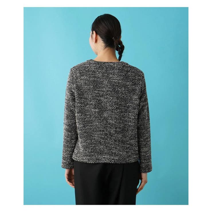 ノーカラージャケット | Leilian PLUS HOUSE | 詳細画像8