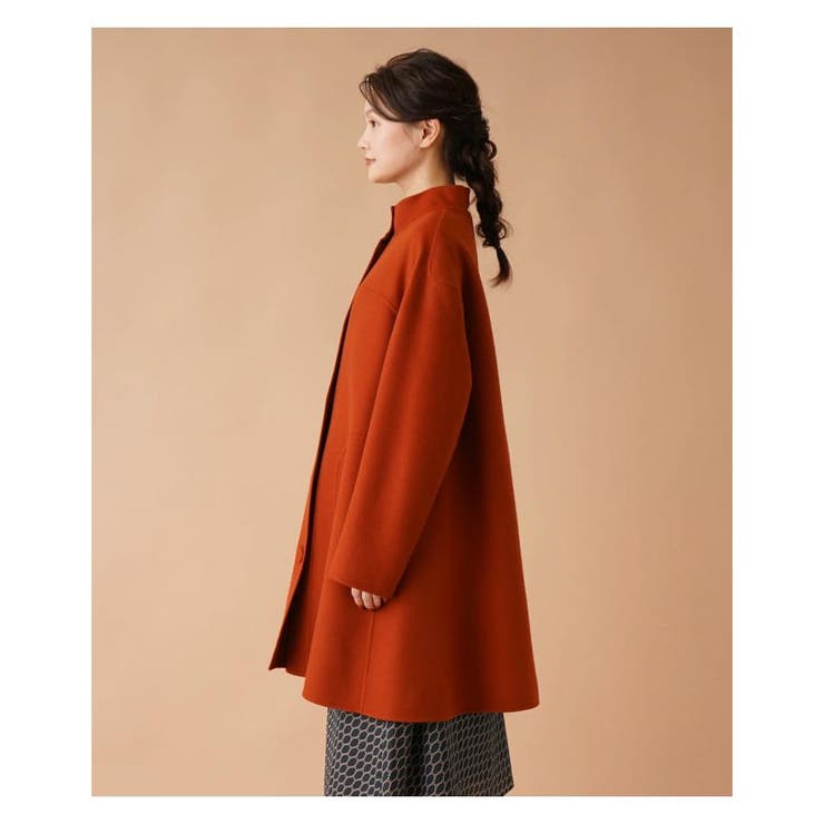 ブリックカラーコート[品番：LAVW0012253]｜Leilian（レリアン）の