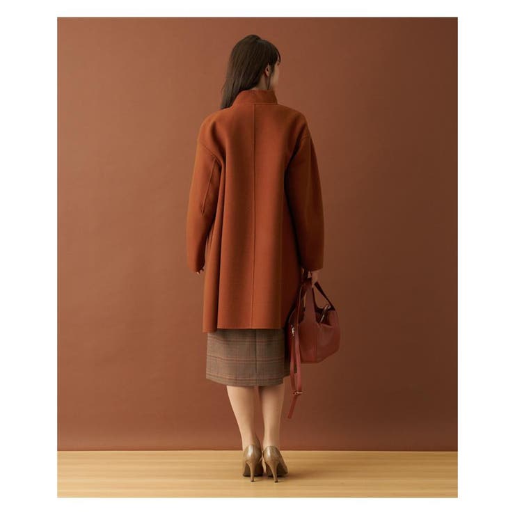 ブリックカラーコート[品番：LAVW0012253]｜Leilian（レリアン）の