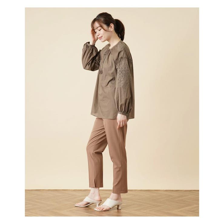 カットワーク刺繍ブラウス | Leilian | 詳細画像8 