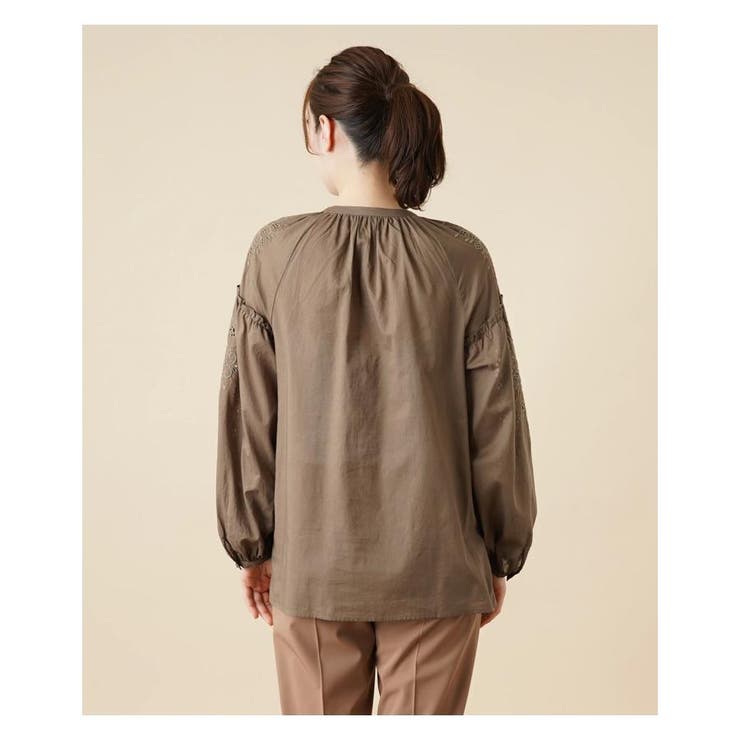 カットワーク刺繍ブラウス | Leilian | 詳細画像12 