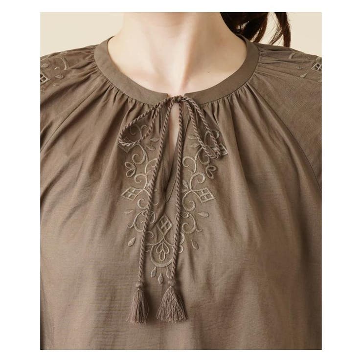 カットワーク刺繍ブラウス | Leilian | 詳細画像13 