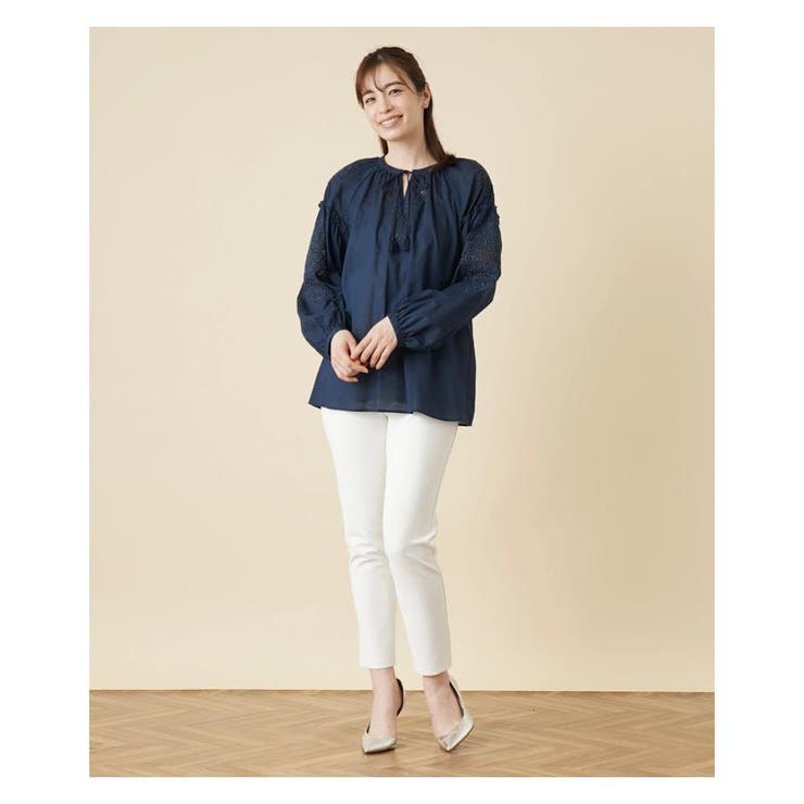 カットワーク刺繍ブラウス | Leilian | 詳細画像18 