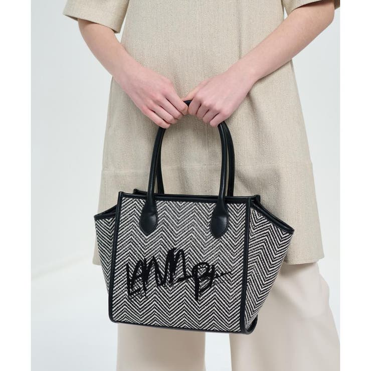 ロープ刺繍サマーバッグ[品番：LAVW0014693]｜LANVIN en Bleu