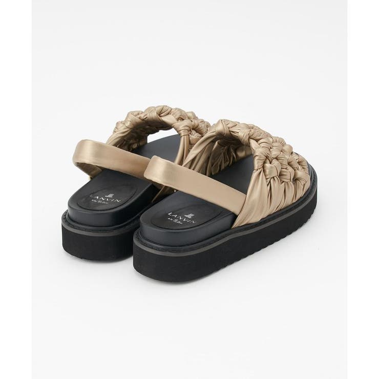 LANVIN スポーツサンダル ベージュ ランバン オン ブルー LANVIN en