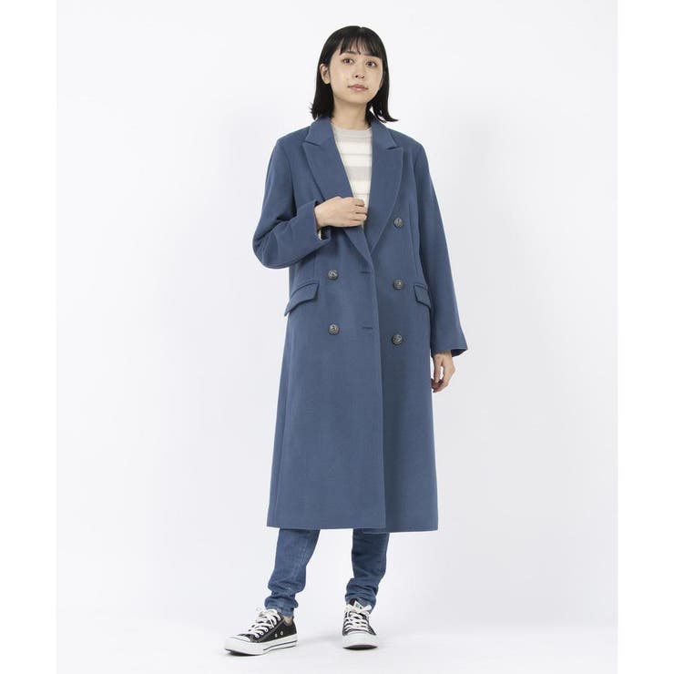 レリアン　ダブルブレストコート　チェスターコート Leilian｜ダブルチェスターコート【THE NEW】 | Rakuten Fashion