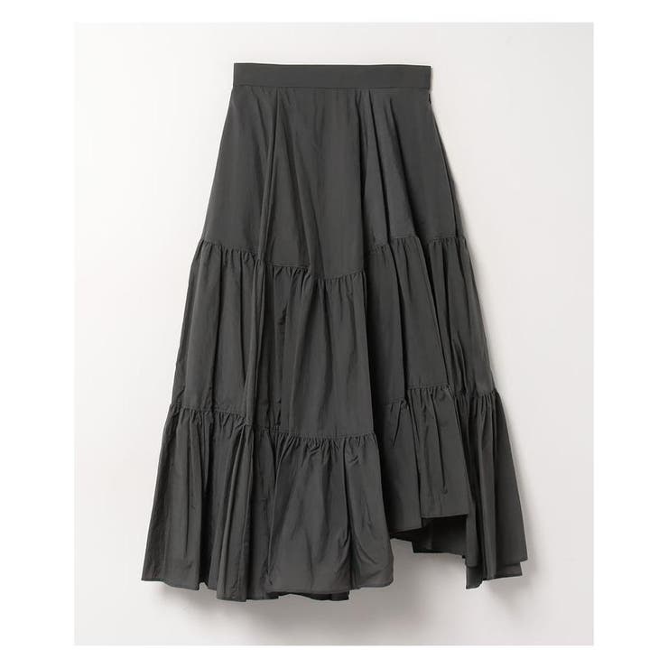 ウォッシュナイロンティアードスカート[品番：LAVW0006819]｜LANVIN en 