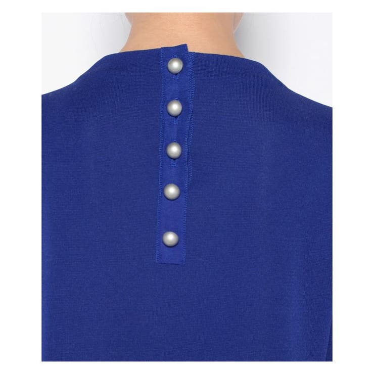 モックネックミモレ丈ワンピース[品番：LAVW0007329]｜LANVIN