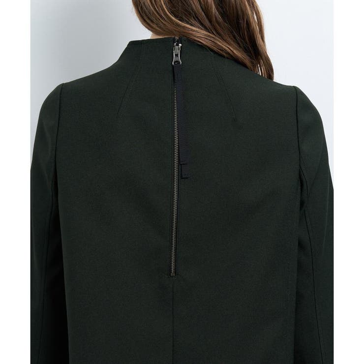 ボトルネックコクーンスリーブワンピース | LANVIN en Bleu | 詳細画像15 