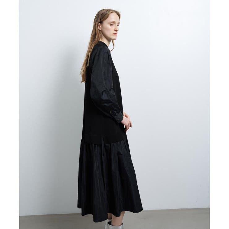 タフタコンビニットワンピース[品番：LAVW0018084]｜LANVIN en