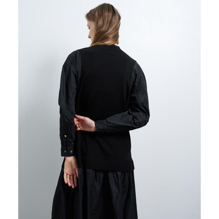 タフタコンビニットワンピース[品番：LAVW0018084]｜LANVIN en