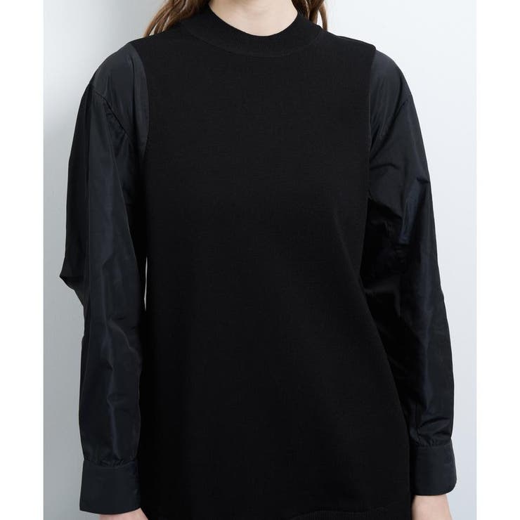 タフタコンビニットワンピース[品番：LAVW0018084]｜LANVIN en