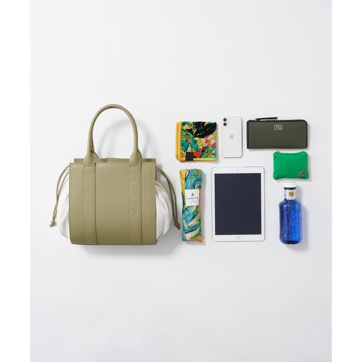 ロゴドロストトートバッグ|LANVIN en Bleu | LANVIN en Bleu
