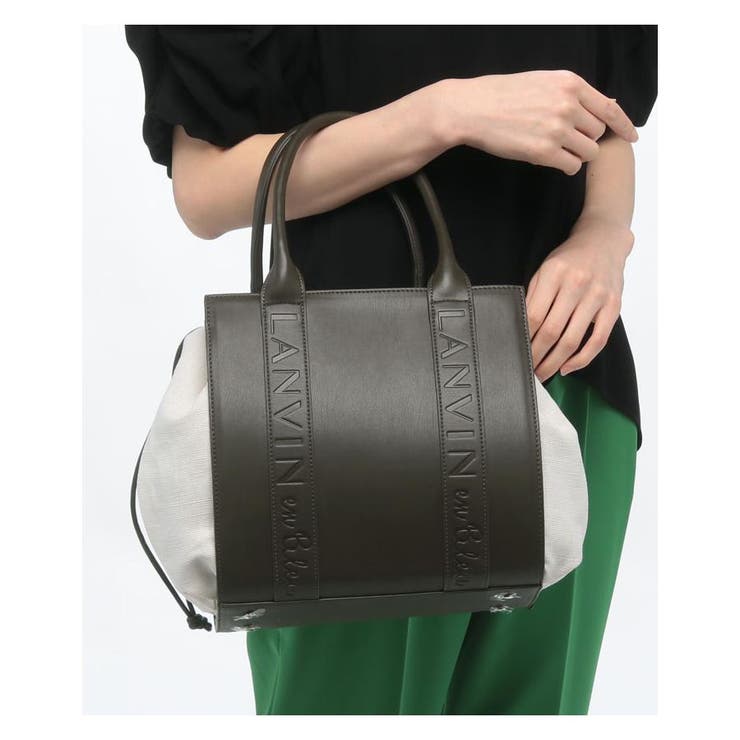 ロゴドロストトートバッグ|LANVIN en Bleu | LANVIN en Bleu