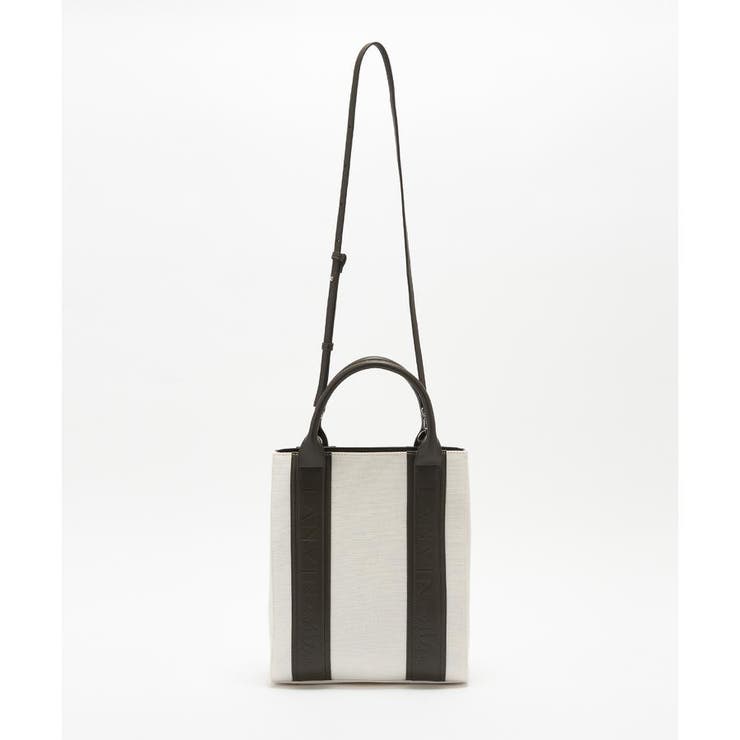 【今大人気☆】LANVIN キャンパストートバッグ ロゴ ロゴポリエステルキャンバストートバッグ | LANVIN en Bleu