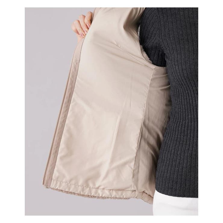 異素材切替フーデッドベスト | Leilian | 詳細画像19