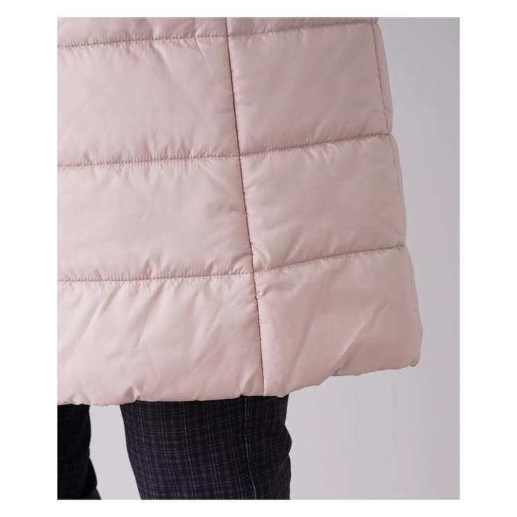 キルティング切替スタンドカラーコ-ト | Leilian | 詳細画像21