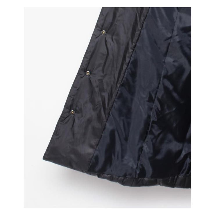 キルティング切替スタンドカラーコ-ト | Leilian | 詳細画像5