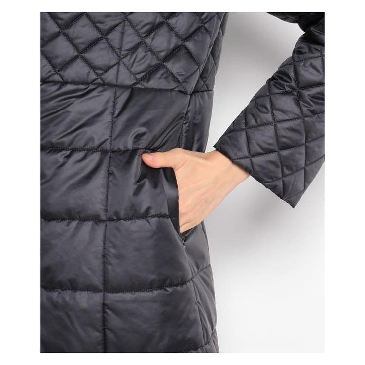 キルティング切替スタンドカラーコ-ト | Leilian | 詳細画像6