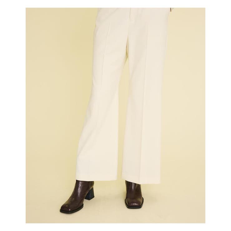 2WAYダブルクロスベーシックフレアパンツ[品番：LAVW0004957