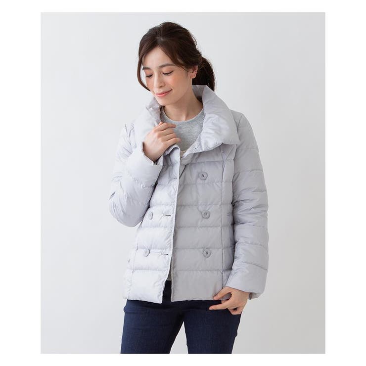 レリアン13+ ホワイト ダウンジャケット フード付き