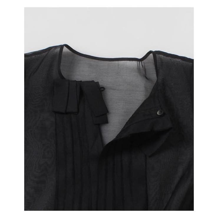 シアーオーガンジーフリルブラウス[品番：LAVW0004169]｜LANVIN