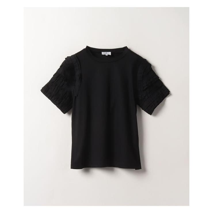 フリルスリーブカットソー[品番：LAVW0004252]｜LANVIN en Bleu