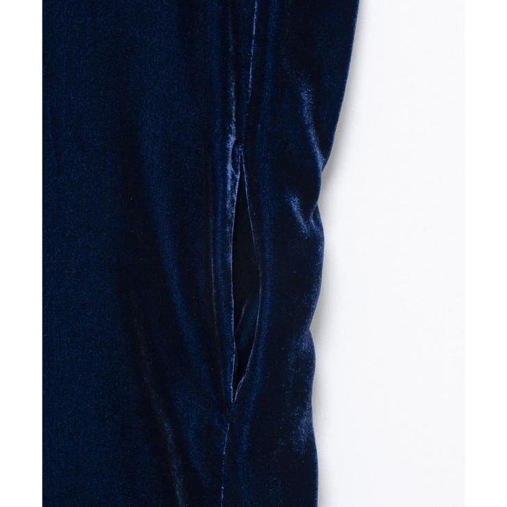 ベロアビジューワンピース[品番：LAVW0019063]｜LANVIN COLLECTION