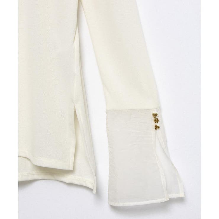 シアーカフスコンビカットソー[品番：LAVW0018861]｜LANVIN en