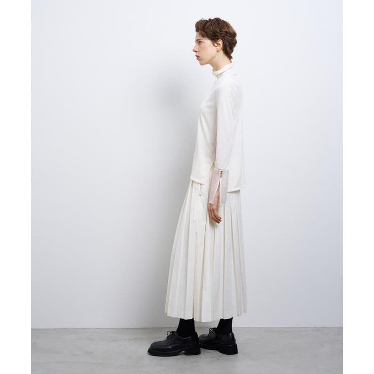 シアーカフスコンビカットソー[品番：LAVW0018861]｜LANVIN en