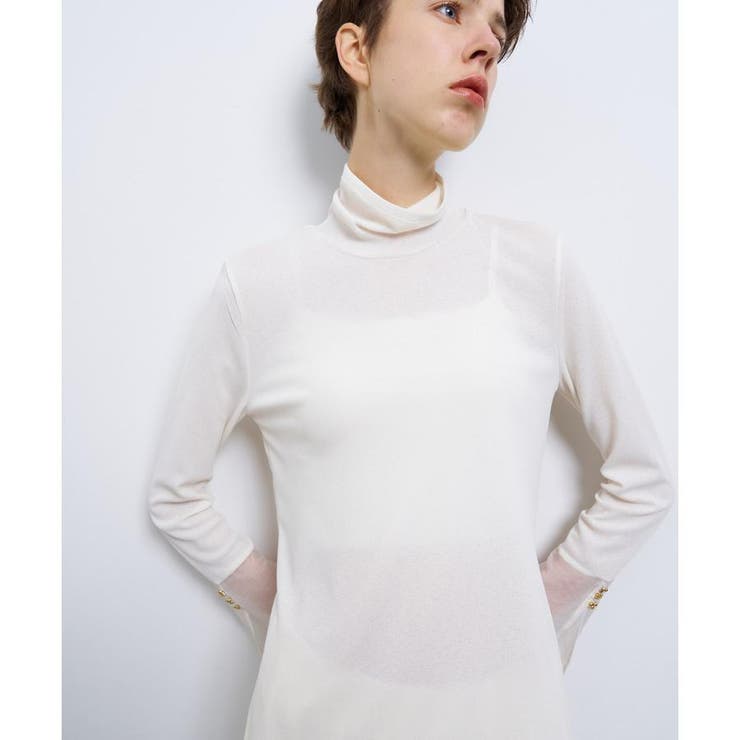 シアーカフスコンビカットソー[品番：LAVW0018861]｜LANVIN en