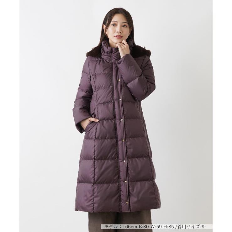 ダウンコート[品番：LAVW0018105]｜Leilian（レリアン）のレディース