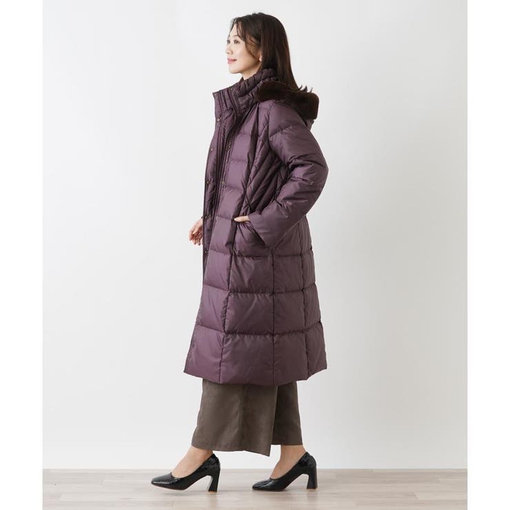 ダウンコート[品番：LAVW0018105]｜Leilian（レリアン）のレディース