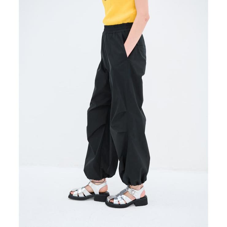 ポリエステルツイルパラシュートパンツ[品番：LAVW0014901]｜LANVIN en