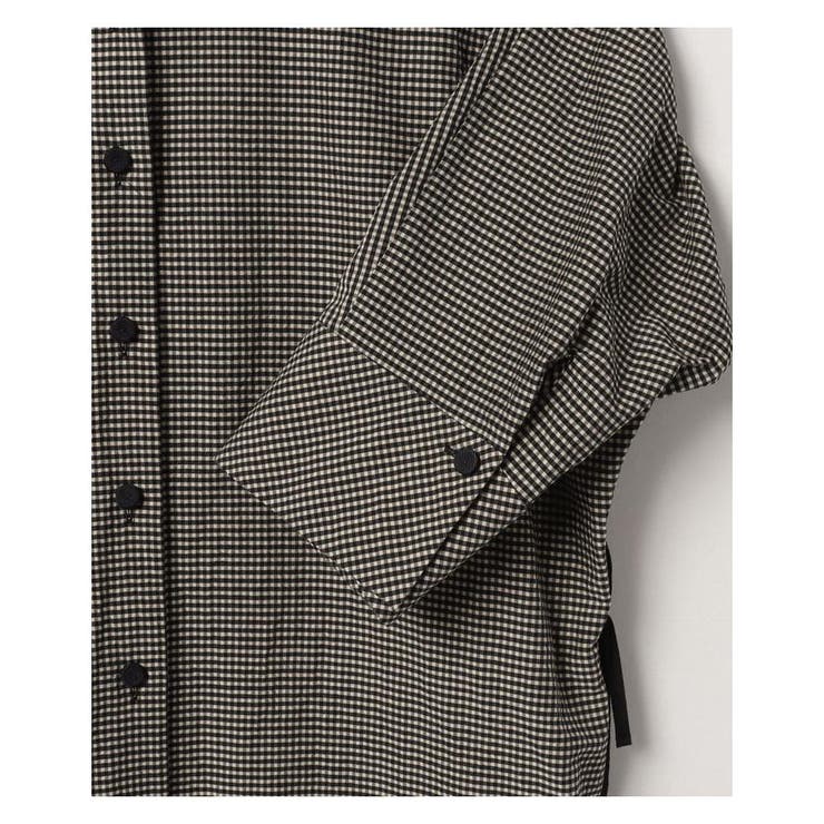 ギンガムチェックシャツワンピース[品番：LAVW0010427]｜LANVIN