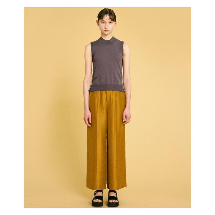 配色ラインノースリーブニット[品番：LAVW0005713]｜LANVIN en