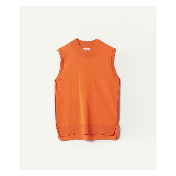 配色ラインノースリーブニット[品番：LAVW0005713]｜LANVIN en