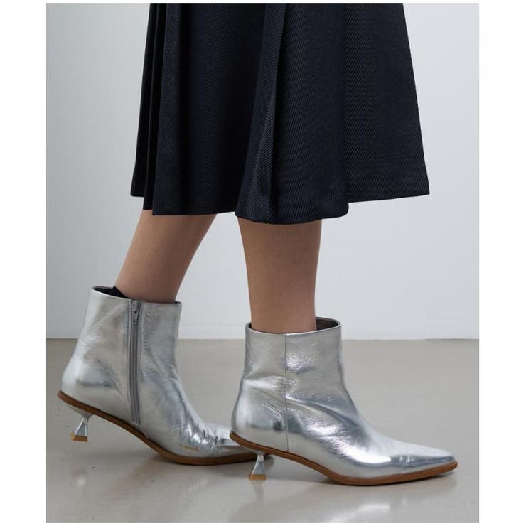 ポインテッドショートブーツ[品番：LAVW0017282]｜LANVIN en