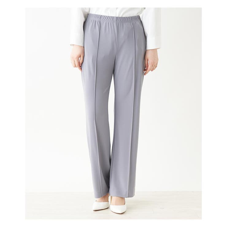 センターラインストレッチパンツ | Leilian PLUS HOUSE | 詳細画像9