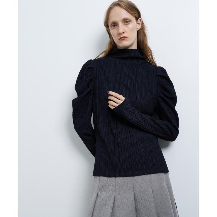 ジャガードタックスリーブトップス[品番：LAVW0017220]｜LANVIN en 