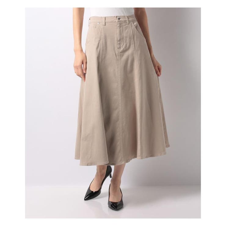 ミディ丈フレアスカ-ト | Leilian | 詳細画像1