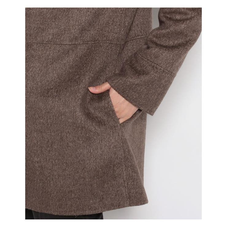 カシミヤステンカラーハーフコート[品番：LAVW0006403]｜Leilian