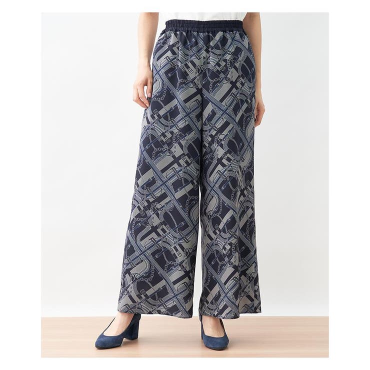 イージーワイドパンツ[品番：LAVW0001205]｜Leilian（レリアン）の