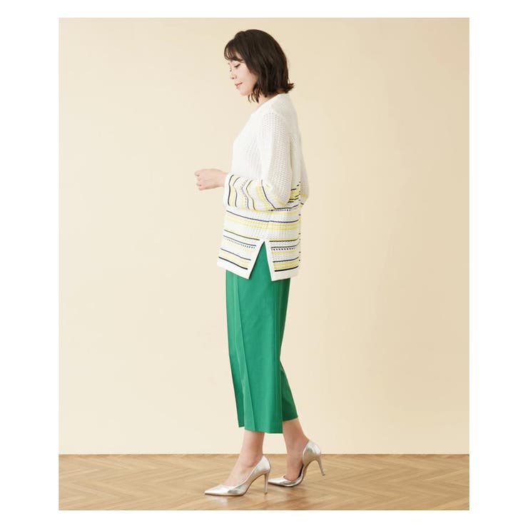 セミワイドアンクルパンツ | Leilian PLUS HOUSE | 詳細画像3