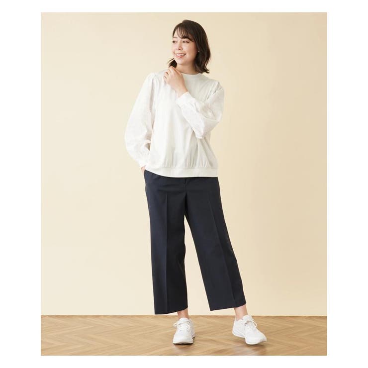 セミワイドアンクルパンツ | Leilian PLUS HOUSE | 詳細画像12