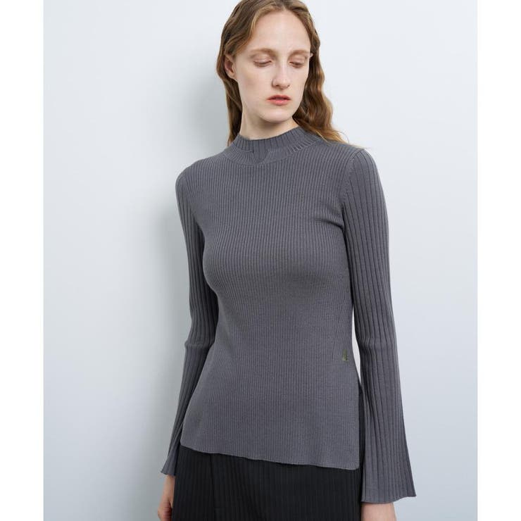 レイヤーハイネックリブニット[品番：LAVW0017516]｜LANVIN en Bleu